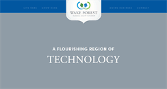 Desktop Screenshot of discoverwakeforest.org